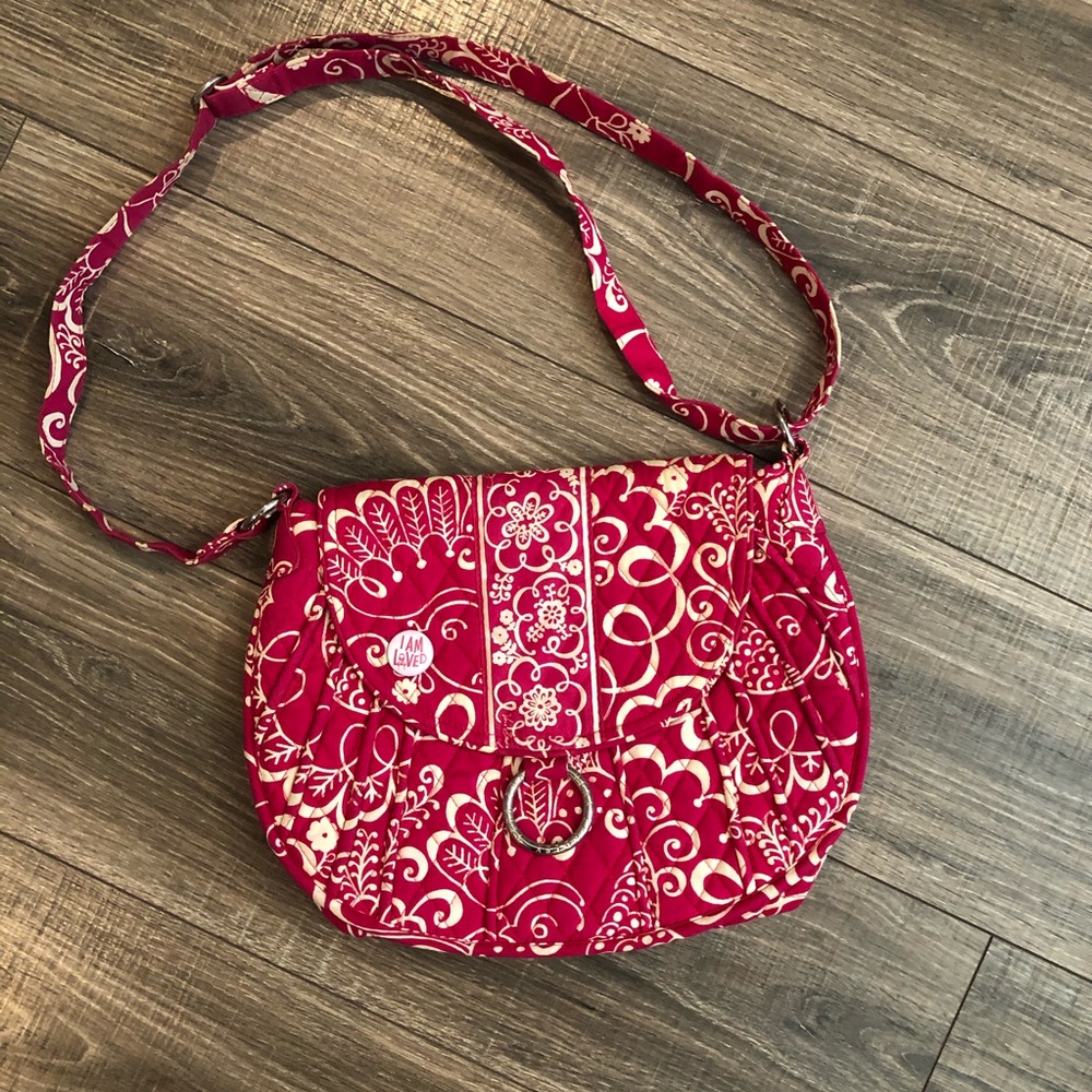 Vera Bradley Saddle Bag